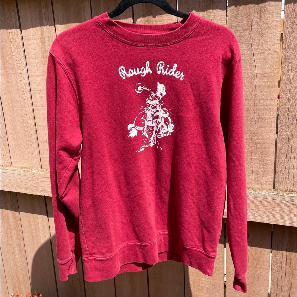 RARE Brandy Melville Rough Rider Sweatshirt